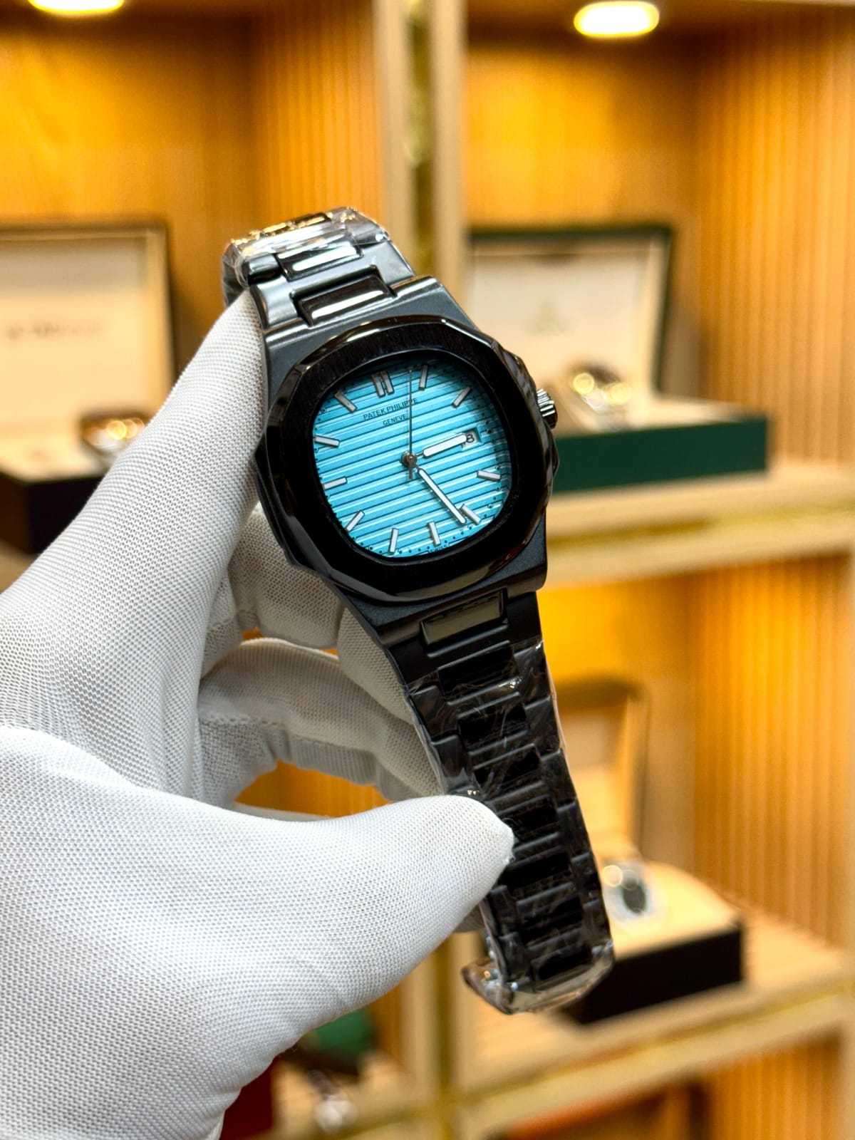 Patek Phillip Black chain