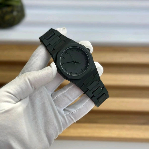 Black Arabic Aura Watch Fiber