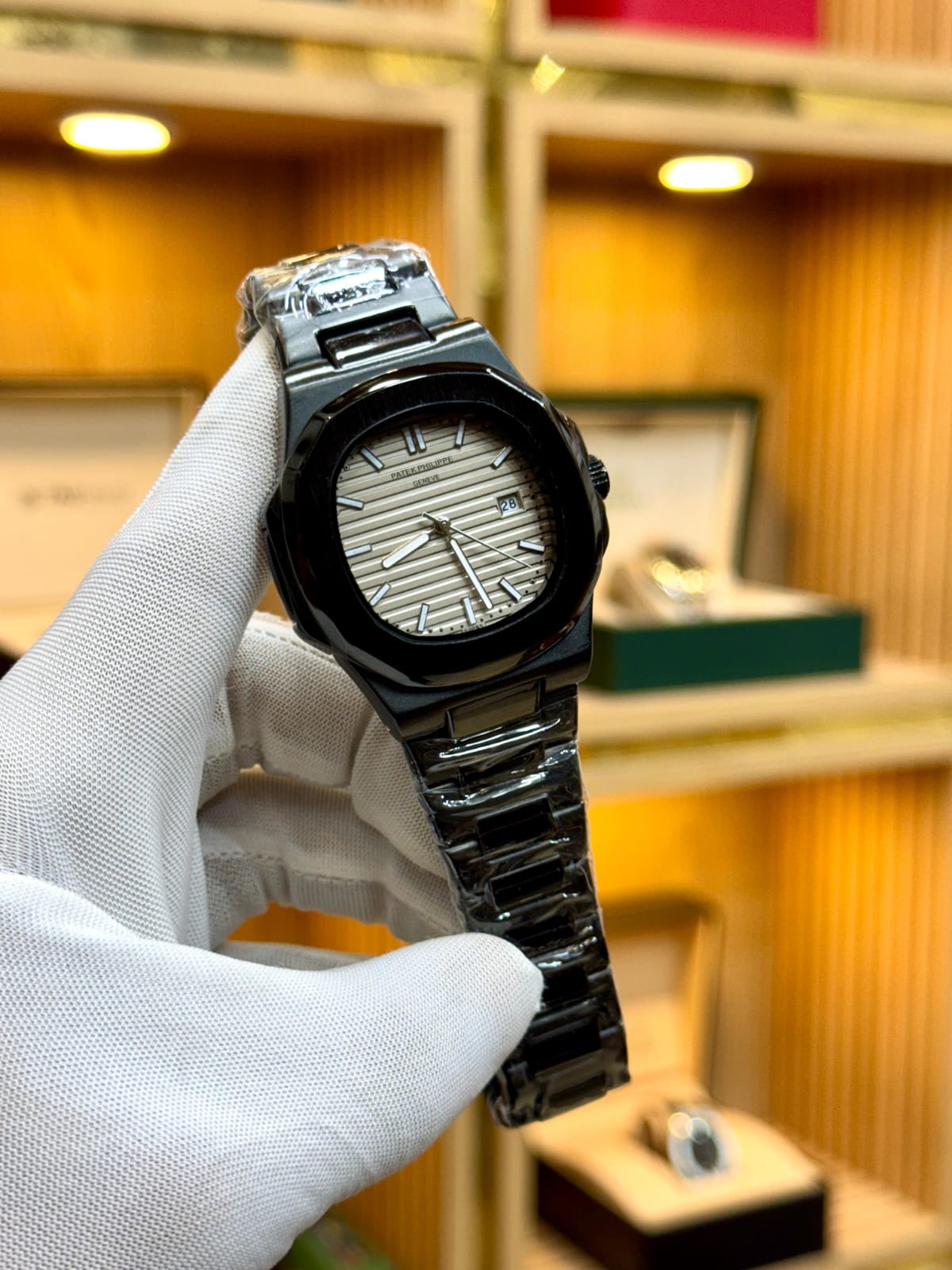 Patek Phillip Black chain