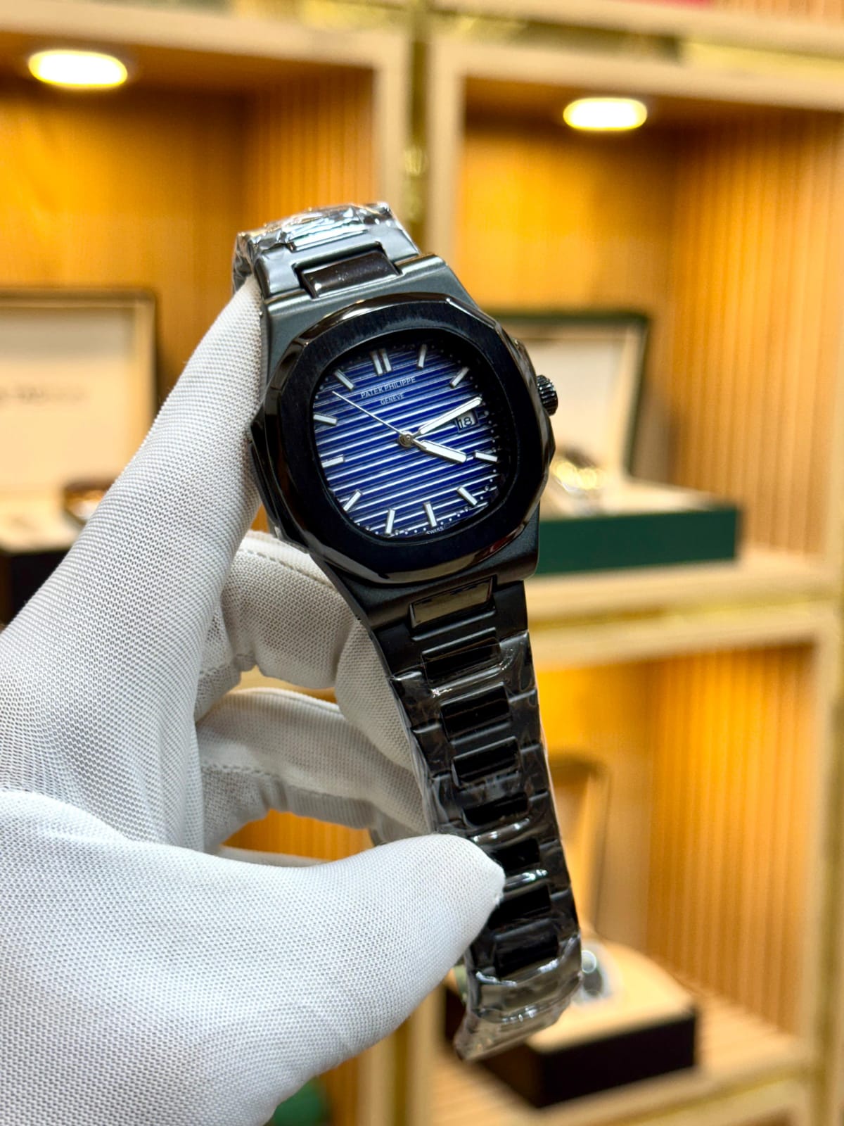 Patek Phillip Black chain