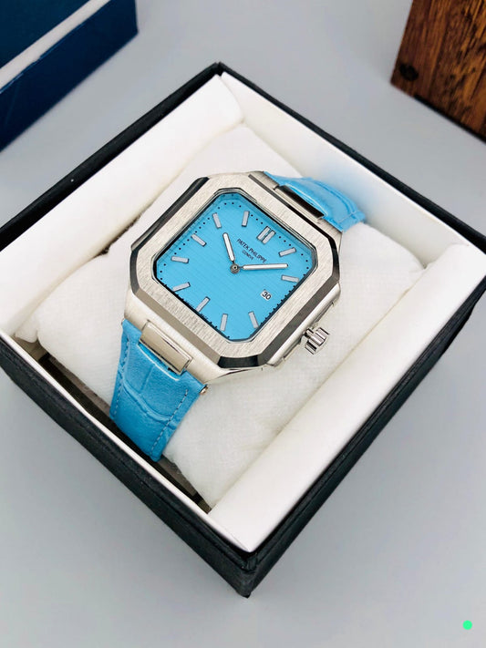 Patek Phillipe Square Leather Strap